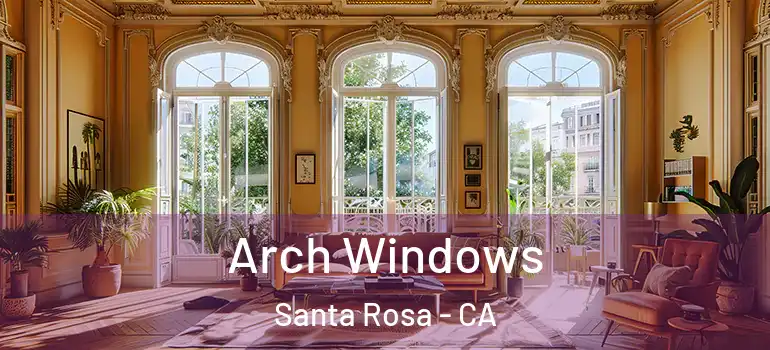  Arch Windows Santa Rosa - CA