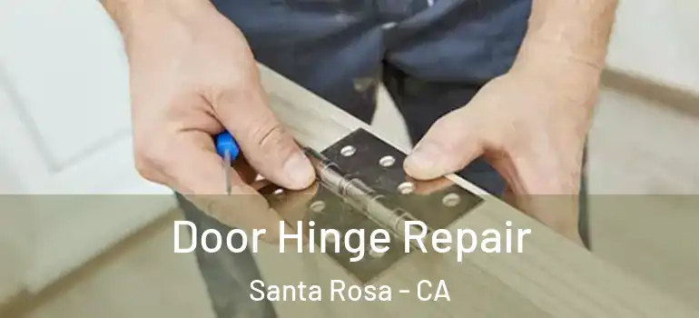  Door Hinge Repair Santa Rosa - CA