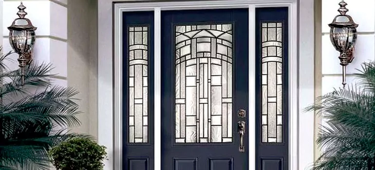Stained Glass Door Panels in Santa Rosa, CA