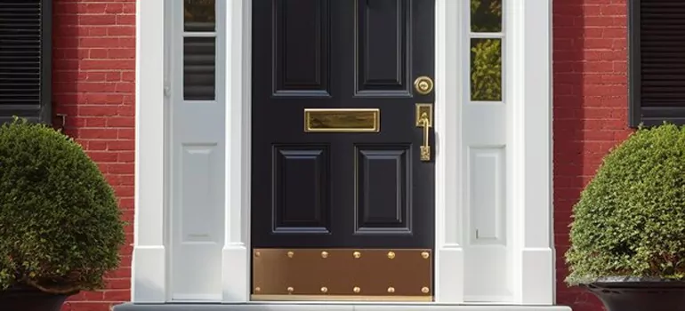 Commercial Door Kick Plate Installation in Santa Rosa, CA