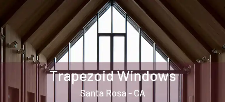  Trapezoid Windows Santa Rosa - CA