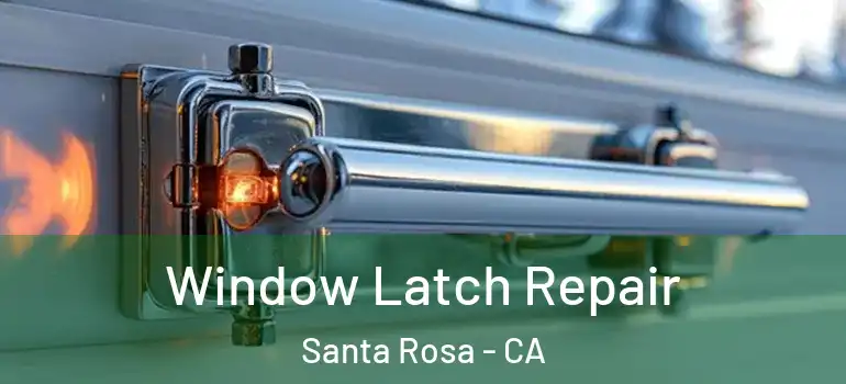  Window Latch Repair Santa Rosa - CA
